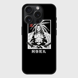Чехол силиконовый для Apple iPhone 15 Pro матовый Дух Амидамару