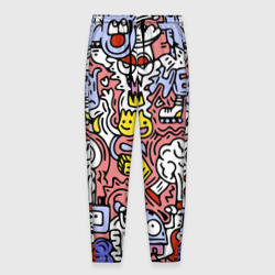 Мужские брюки 3D Цветной прикольный паттерн
