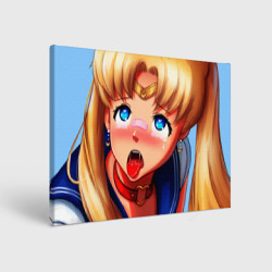 Холст прямоугольный Sailor moon ahegao