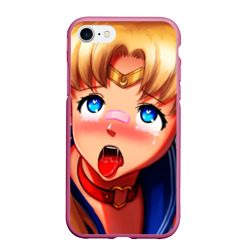 Чехол для iPhone 7/8 матовый Sailor moon ahegao