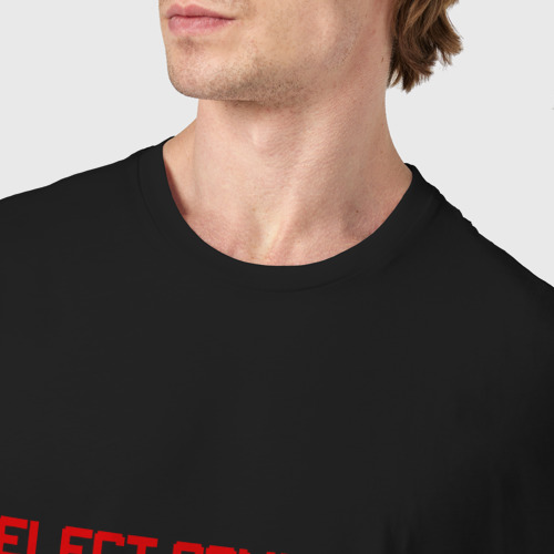 Мужская футболка хлопок Режим игры - 2020 , цвет черный - фото 6