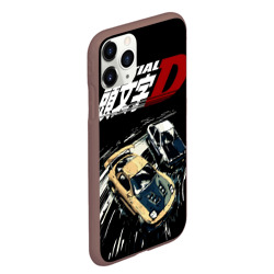 Чехол для iPhone 11 Pro Max матовый Initial D две машины - фото 2