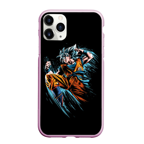 Чехол для iPhone 11 Pro Max матовый Fighter, цвет розовый