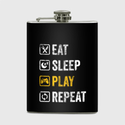 Фляга Eat. Sleep. Play. Repeat