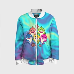 Детский бомбер 3D Baby Shark