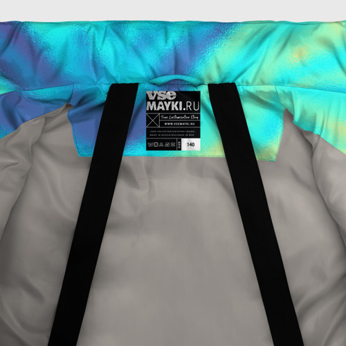 Зимняя куртка для мальчиков 3D Baby Shark, цвет светло-серый - фото 7