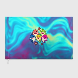 Флаг 3D Baby Shark