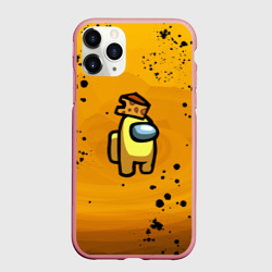 Чехол для iPhone 11 Pro Max матовый Among Us Cheese