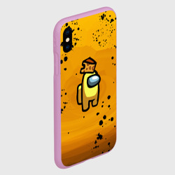 Чехол для iPhone XS Max матовый Among Us Cheese - фото 2