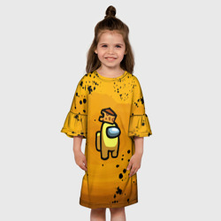 Детское платье 3D Among Us Cheese - фото 2