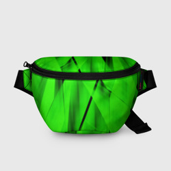 Поясная сумка 3D Зеленый неон