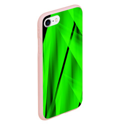 Чехол для iPhone 7/8 матовый Зеленый неон - фото 2