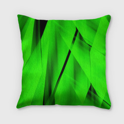 Подушка 3D Зеленый неон