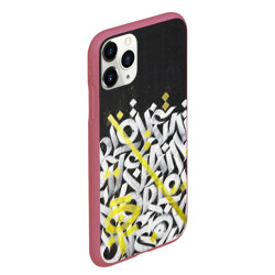 Чехол для iPhone 11 Pro Max матовый Graffity - фото 2