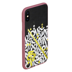 Чехол для iPhone XS Max матовый Graffity - фото 2