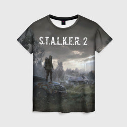 Женская футболка 3D Stalker 2