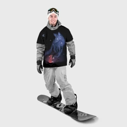 Накидка на куртку 3D Лиса и ее дух - фото 2