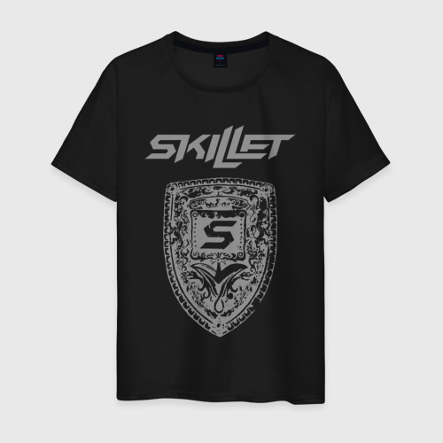 Мужская футболка хлопок Skillet, цвет черный