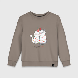 Детский свитшот хлопок Merry Cat