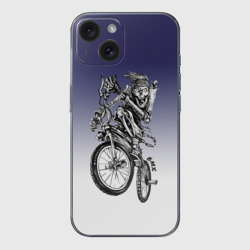 Чехол для iPhone 15 силиконовый с защитой камеры BMX - extreme