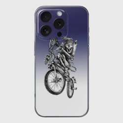 Чехол для iPhone 16 Pro силиконовый с защитой камеры BMX - extreme