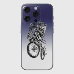Чехол для iPhone 15 Pro Max силиконовый с защитой камеры BMX - extreme