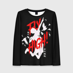 Женский лонгслив 3D Haikyuu Haikyu Haikuu !