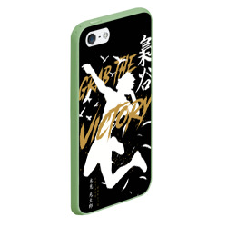 Чехол для iPhone 5/5S матовый Haikyu Grab The Victory - фото 2