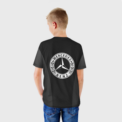 Детская футболка 3D Mercedes-Benz, цвет 3D печать - фото 4