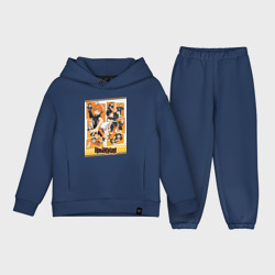 Детский костюм хлопок Oversize Karasuno