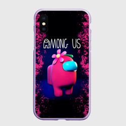 Чехол для iPhone XS Max матовый Among Us