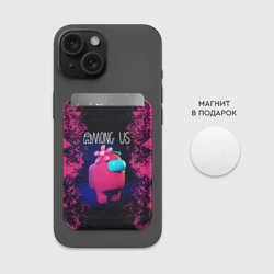 Картхолдер Magsafe магнитный Among Us - фото 2