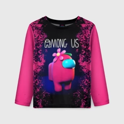 Детский лонгслив 3D Among Us