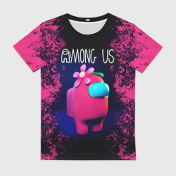 Женская футболка 3D Among Us