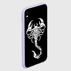 Чехол для iPhone XS Max матовый Скорпион - фото 2