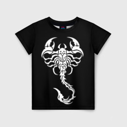 Детская футболка 3D Скорпион
