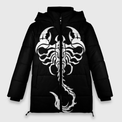 Женская зимняя куртка Oversize Скорпион