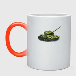 Кружка хамелеон Танк П-81