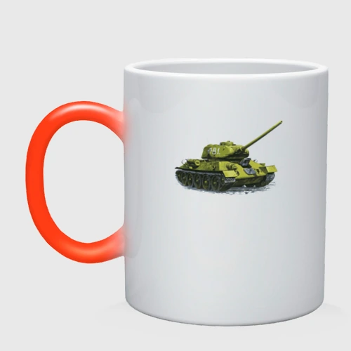 Кружка хамелеон Танк П-81