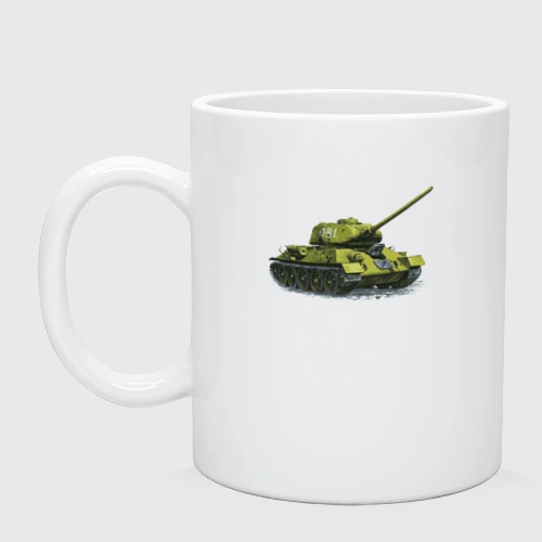 Кружка керамическая Танк П-81