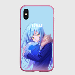 Чехол для iPhone XS Max матовый Slime