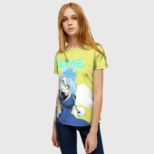Женская футболка 3D Slime, цвет 3D печать - фото 3