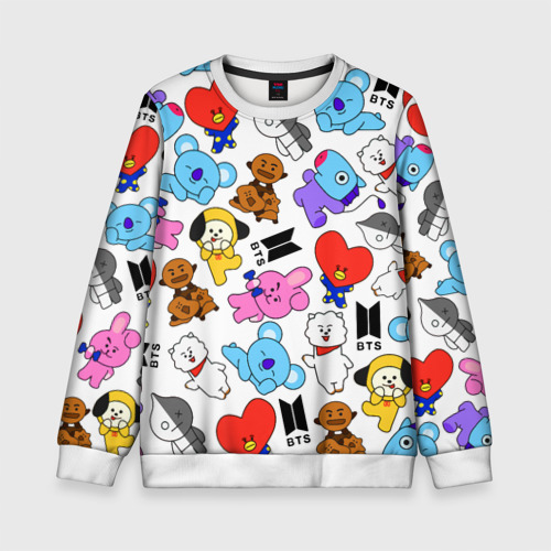 Детский свитшот 3D BTS BT21