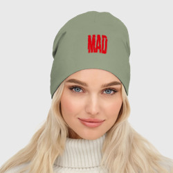 Женская шапка демисезонная Mad glitch - фото 2