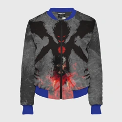 Женский бомбер 3D Демон Либе