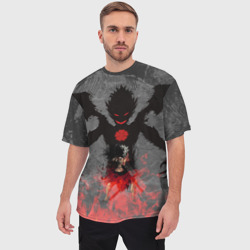 Мужская футболка oversize 3D Демон Либе - фото 2