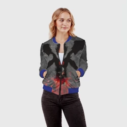 Женский бомбер 3D Демон Либе - фото 2