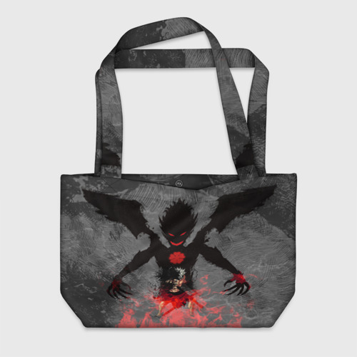 Пляжная сумка 3D Демон Либе