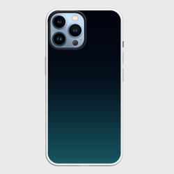 Градиент темно-зеленый – Чехол для iPhone 14 Pro Max с принтом купить