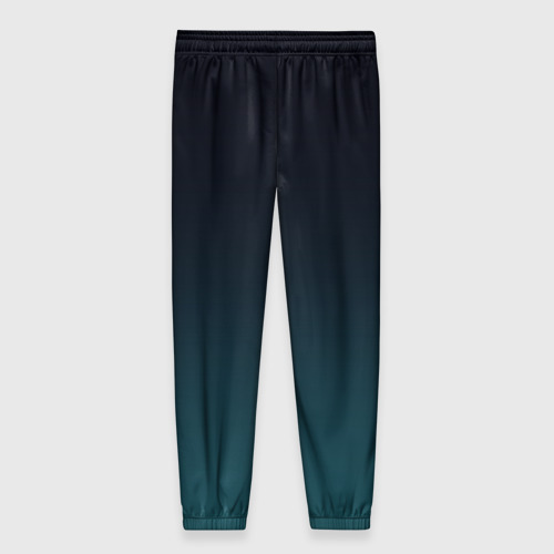 Женские брюки 3D Градиент темно-зеленый - фото 2